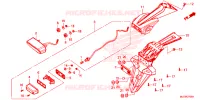 FEU ARRIERE pour Honda CBR 650 F ABS 2014