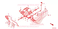 SILENCIEUX D'ECHAPPEMENT pour Honda CBR 650 F ABS 2014