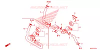 VALVE DE COMMANDE D'INJECTION D'AIR pour Honda CBR 650 F ABS 2014