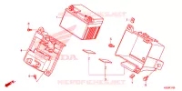 BATTERIE pour Honda SUPER CUB 125 2020