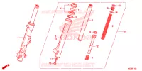 FOURCHE pour Honda SUPER CUB 125 2020