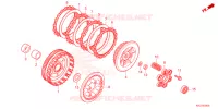 EMBRAYAGE pour Honda SUPER CUB 125 2024