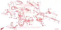 GUIDON   CARENAGE pour Honda SUPER CUB 125 2024