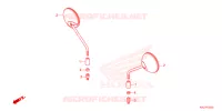 RETROVISEUR pour Honda SUPER CUB 125 2024