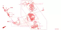 CORPS DE PAPILLON pour Honda SUPER CUB 125 2021