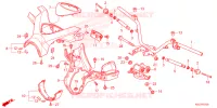 GUIDON   CARENAGE pour Honda SUPER CUB 125 2021