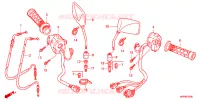 COMMODO   LEVIER   CABLE pour Honda CB 1300 SUPER BOL DOR 2011