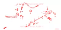 PEDALE pour Honda CB 1300 SUPER BOL DOR 2011