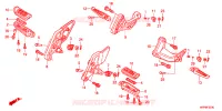 REPOSE PIED pour Honda CB 1300 SUPER BOL DOR 2011