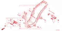 CADRE pour Honda SCOOPY 110 CLUB12 2022