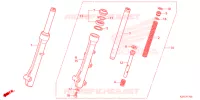 FOURCHE pour Honda SCOOPY 110 CLUB12 2022