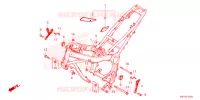 CADRE pour Honda CR 650 R E-CLUTCH 2024