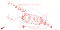 AMORTISSEUR ARRIERE pour Honda CR 650 R E-CLUTCH 2024