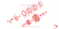 EMBRAYAGE pour Honda CR 650 R E-CLUTCH 2024