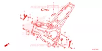 CADRE pour Honda CR 650 R E-CLUTCH 2024