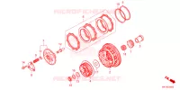 EMBRAYAGE pour Honda CR 650 R E-CLUTCH 2024