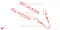 ARBRE A CAMES   SOUPAPE pour Honda CR 650 R E-CLUTCH 2024
