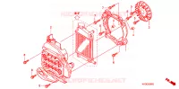 COOLING FAN/RADIATOR COVER pour Honda AIRBLADE 110 2008