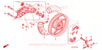 ROUE ARRIERE pour Honda AIRBLADE 110 2008