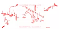 STAND/KICK ARM (ANC110ACC9) pour Honda AIRBLADE 110 2008