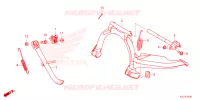 BEQUILLE pour Honda ADV 350 2022