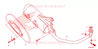 SILENCIEUX D'ECHAPPEMENT pour Honda SCOOPY 110 2015
