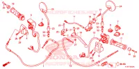 COMMODO   LEVIER   CABLE pour Honda SCOOPY 110 2015