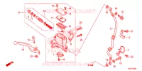 MAITRE CYLINDRE pour Honda SCOOPY 110 2015