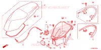 SELLE pour Honda SCOOPY 110 2014