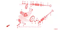 ARBRE A CAMES   SOUPAPE pour Honda SCOOPY 110 2014