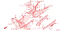 MARCHE PIEDS pour Honda SCOOPY 110 2014