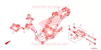 CADRE pour Honda SCOOPY 110 2015
