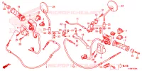 LEVIER DE GUIDON   CABLE   COMMODO pour Honda SCOOPY 110 2015