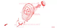 PHARE pour Honda SCOOPY 110 2015