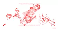 CADRE pour Honda SCOOPY 110 2015