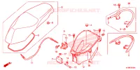 SELLE pour Honda SCOOPY 110 2015