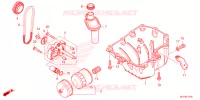 CARTER   POMPE   FILTRE A HUILE pour Honda CBR 500 R ABS 2024