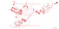 FEU ARRIERE pour Honda CBR 500 R ABS 2024