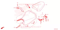 SELLE pour Honda CBR 500 R ABS 2024