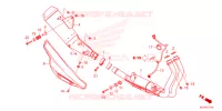 SILENCIEUX D'ECHAPPEMENT pour Honda CBR 500 R ABS 2024