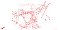CADRE pour Honda CRF 150 R BIG WHEELS 2025