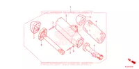 SILENCIEUX D'ECHAPPEMENT pour Honda CRF 150 R BIG WHEELS 2025