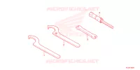 OUTIL pour Honda CRF 150 R 2025