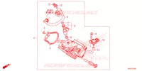 CORPS DE PAPILLON pour Honda CRF 250 R 2025
