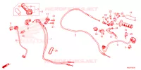 LEVIER DE GUIDON   CABLE   COMMODO pour Honda CRF 250 R 2025