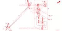 MAITRE CYLINDRE DE FREIN ARRIERE pour Honda CRF 250 R 2025