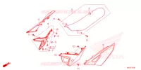 SELLE   CARENAGE pour Honda CRF 250 R 2025