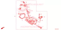 CORPS DE PAPILLON pour Honda CRF 250 RX 2025