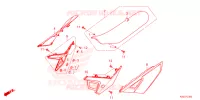 SELLE   CARENAGE pour Honda CRF 250 RX 2025
