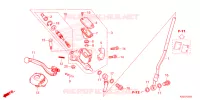 MAITRE CYLINDRE DE FREIN AVANT pour Honda CRF 250 RX 2025